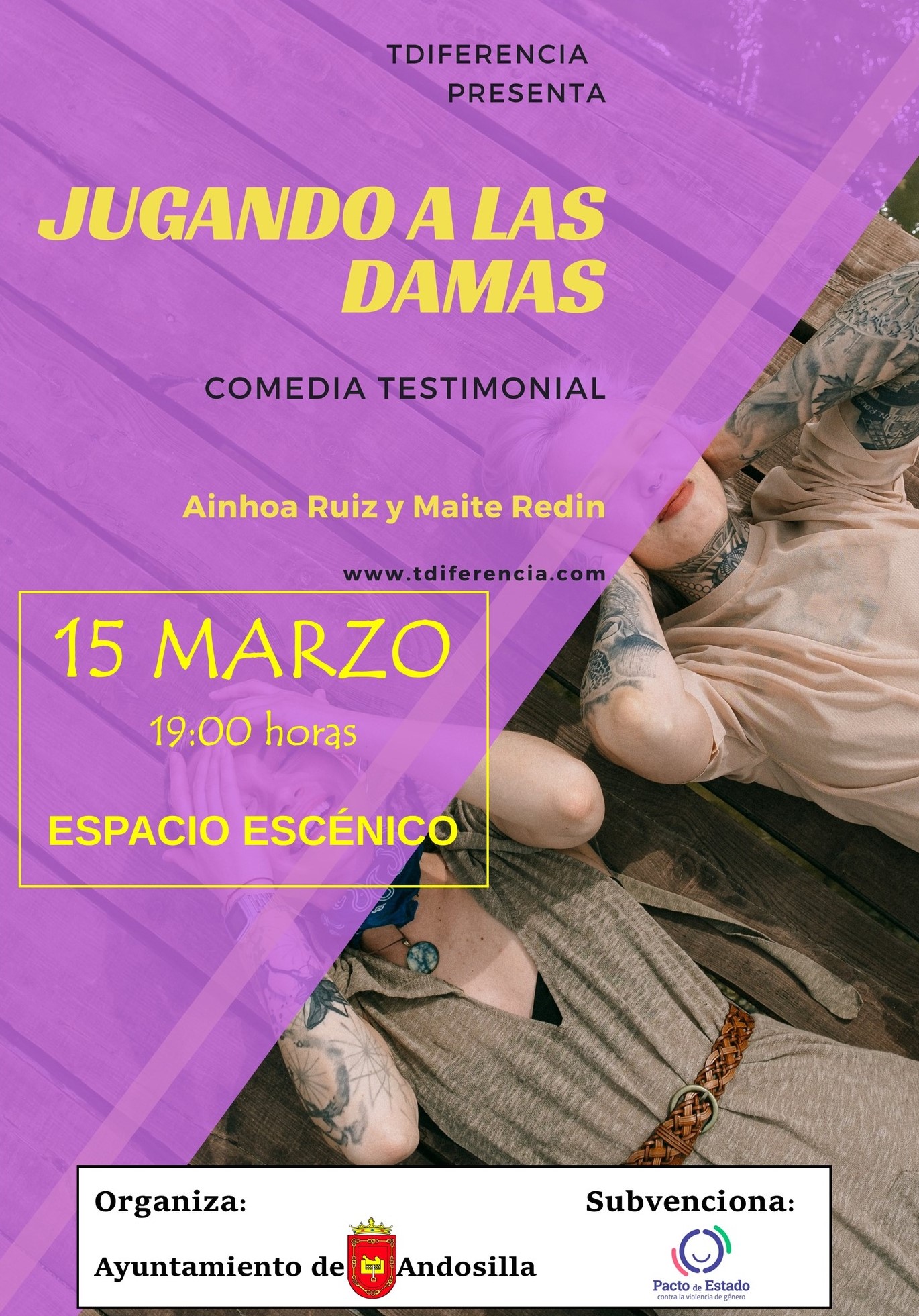 Jugando a las damas - Comedia testimonial - Andosilla