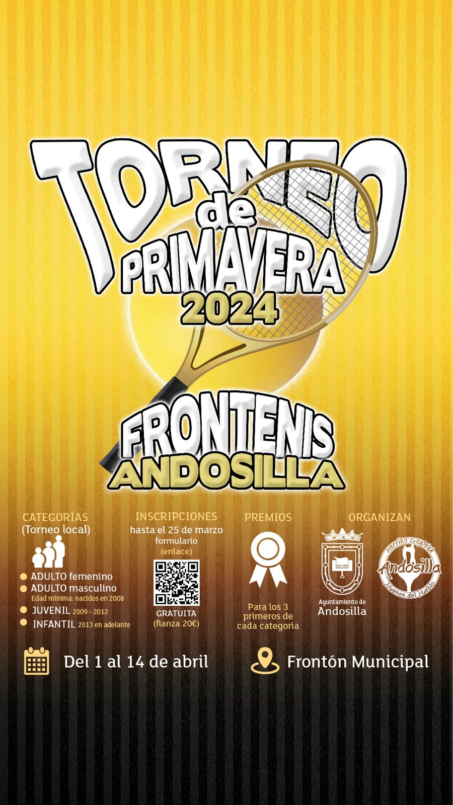 Frontenis - Torneo de Primavera 2024 - Andosilla