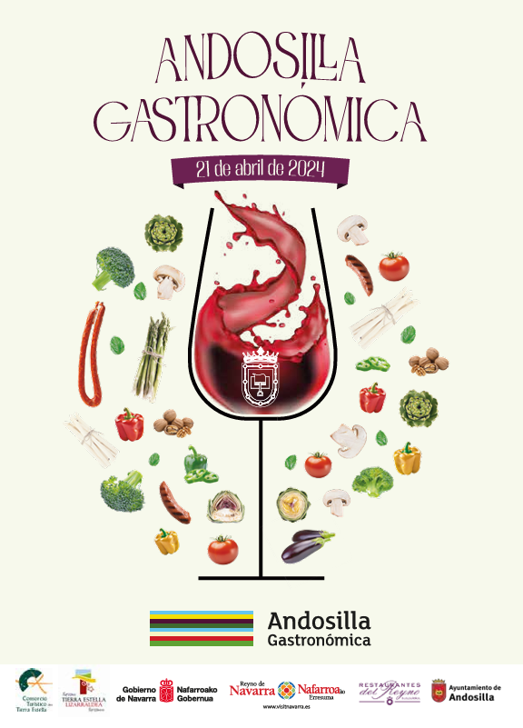 Cartel Andosilla Gastronomica 2024