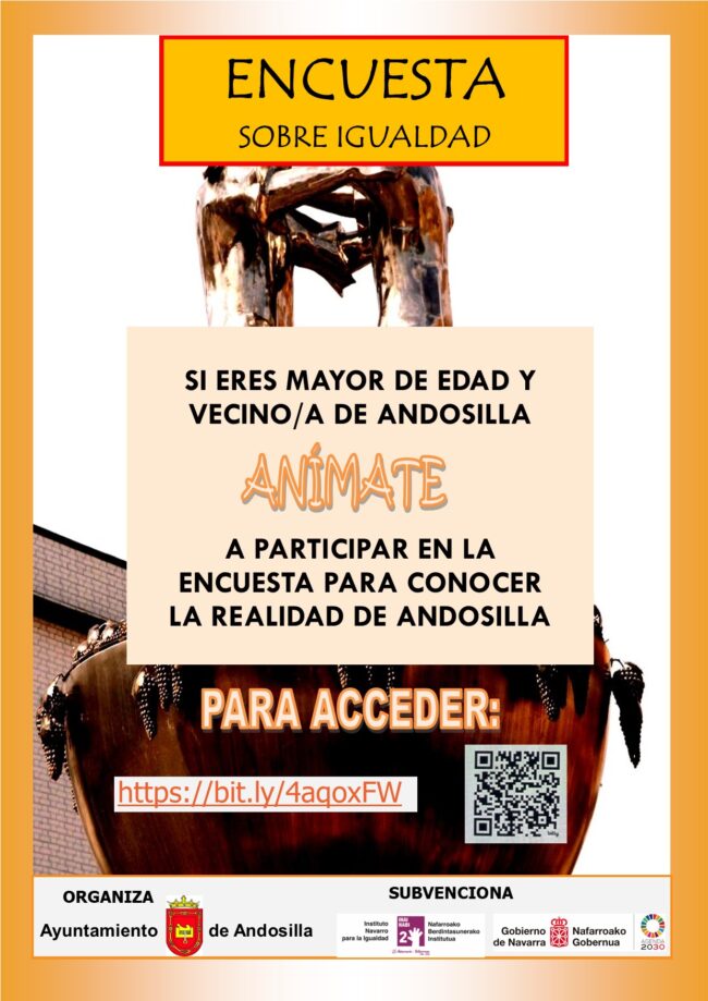 Encuesta sobre igualdad en Andosilla