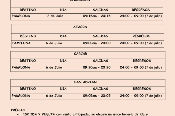 VOYyVENGO Fiestas de San Fermín 2024