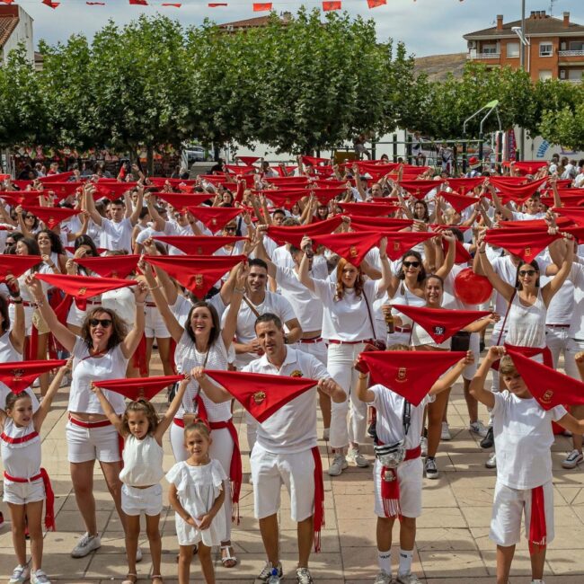 Cartel anunciador fiestas Andosilla 2024