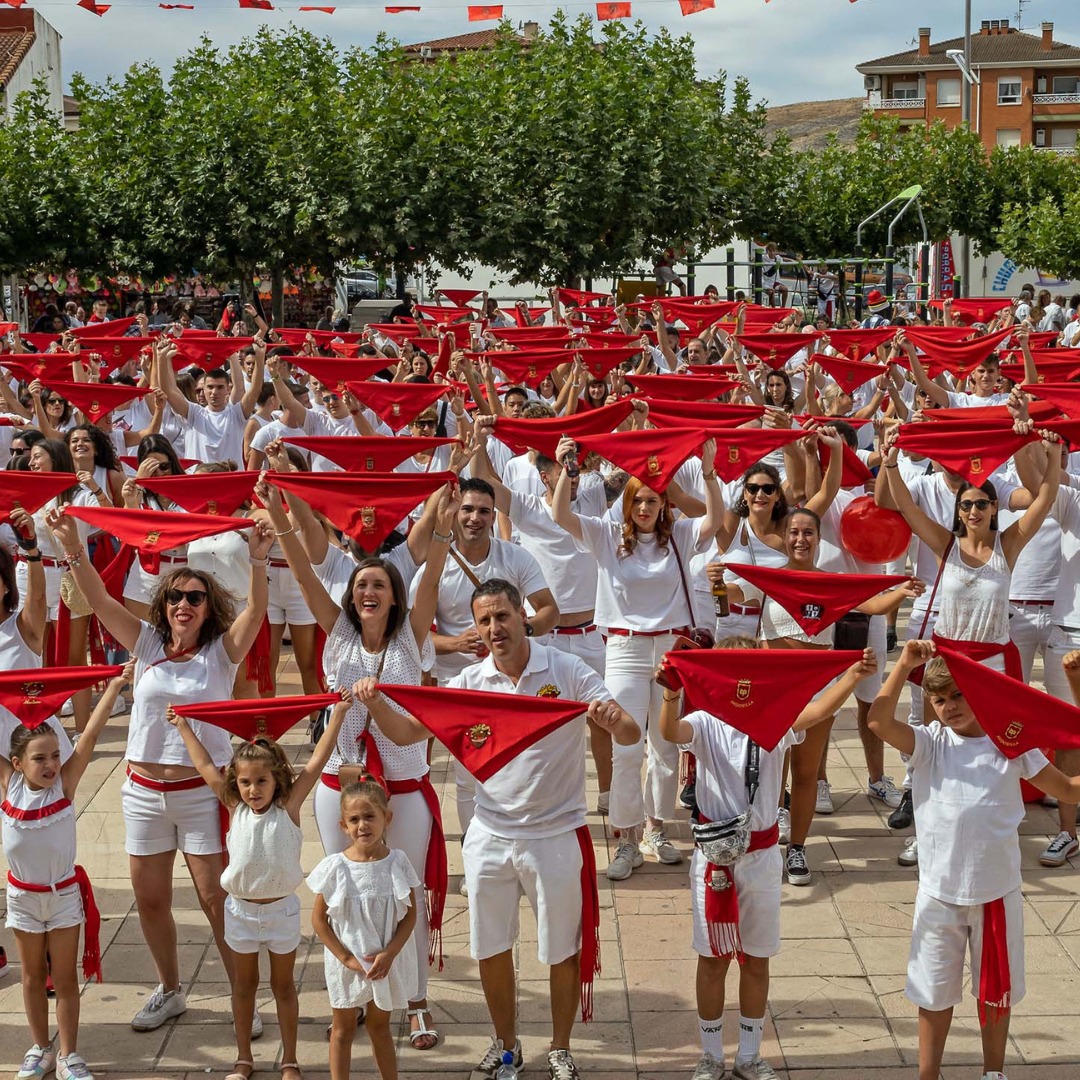 Cartel anunciador fiestas Andosilla 2024