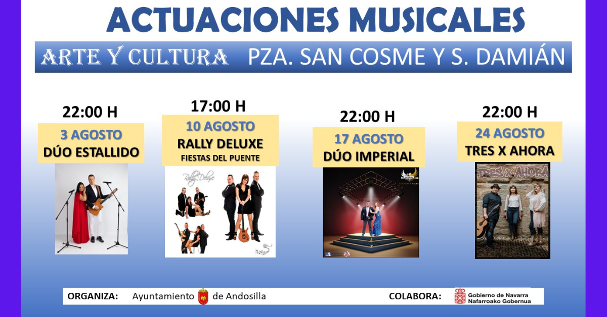Actuaciones musicales 2024