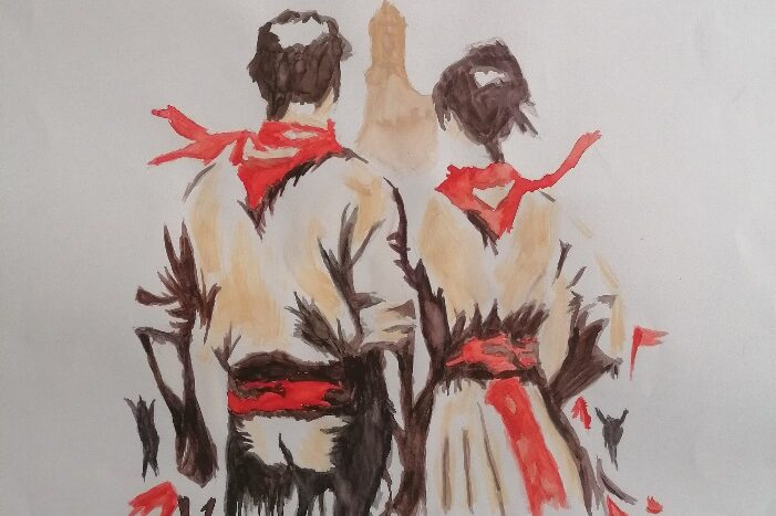 Cartel fiestas de Andosilla 2024. Luis Imaicela