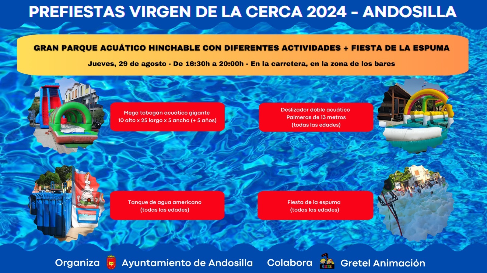 Cartel prefiestas 2024