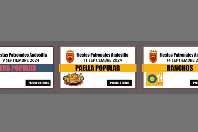 Tickets Fiestas 2024