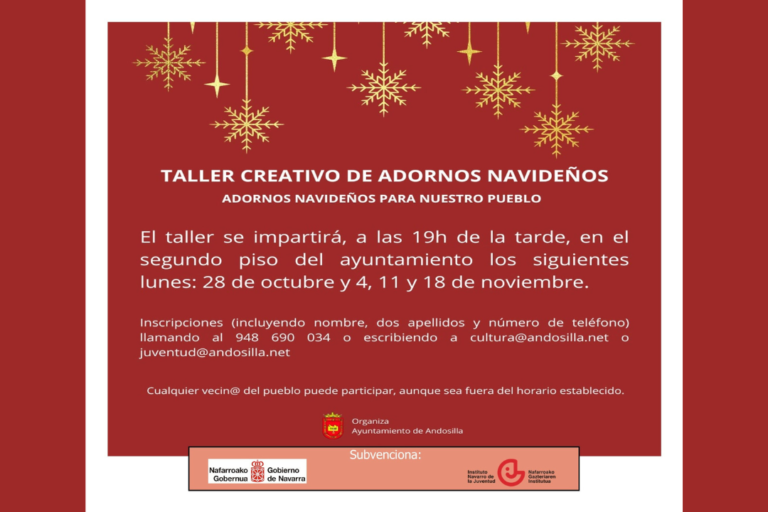 Taller navideño